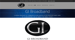 Desktop Screenshot of gibroadband.com